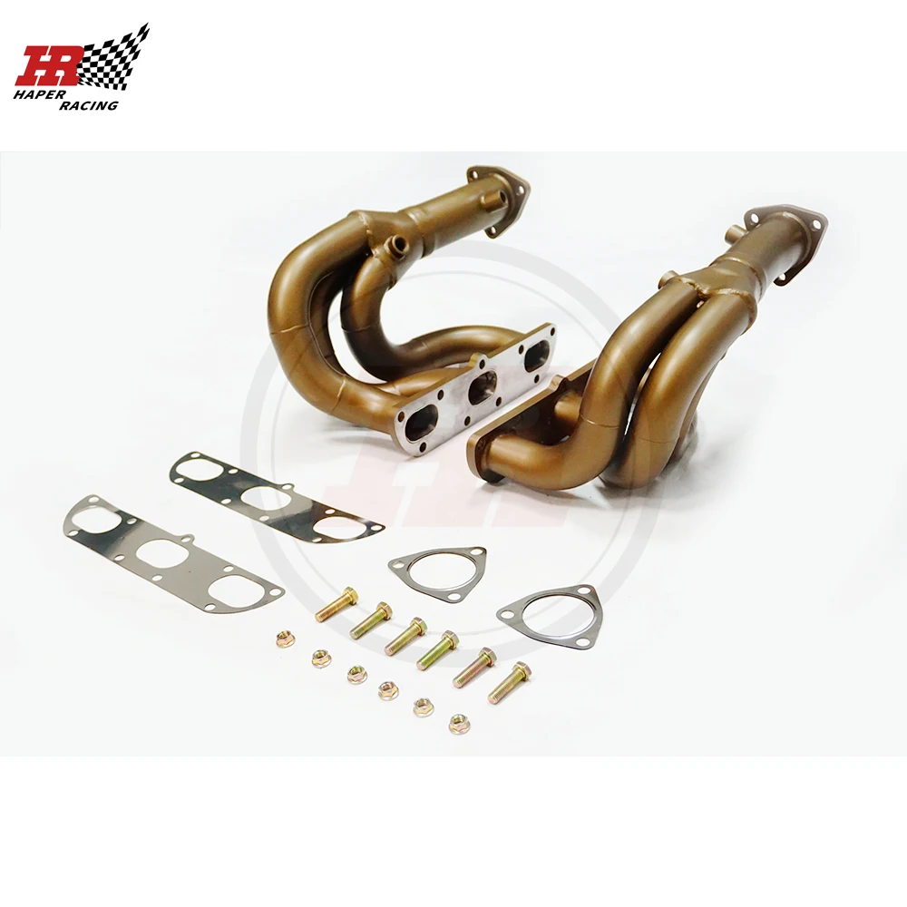 HP RACING Ceramic Coating Performance Exhaust Decat Headers For 997.2 Carrera PDK 3.6L 3.8L 2009-2013