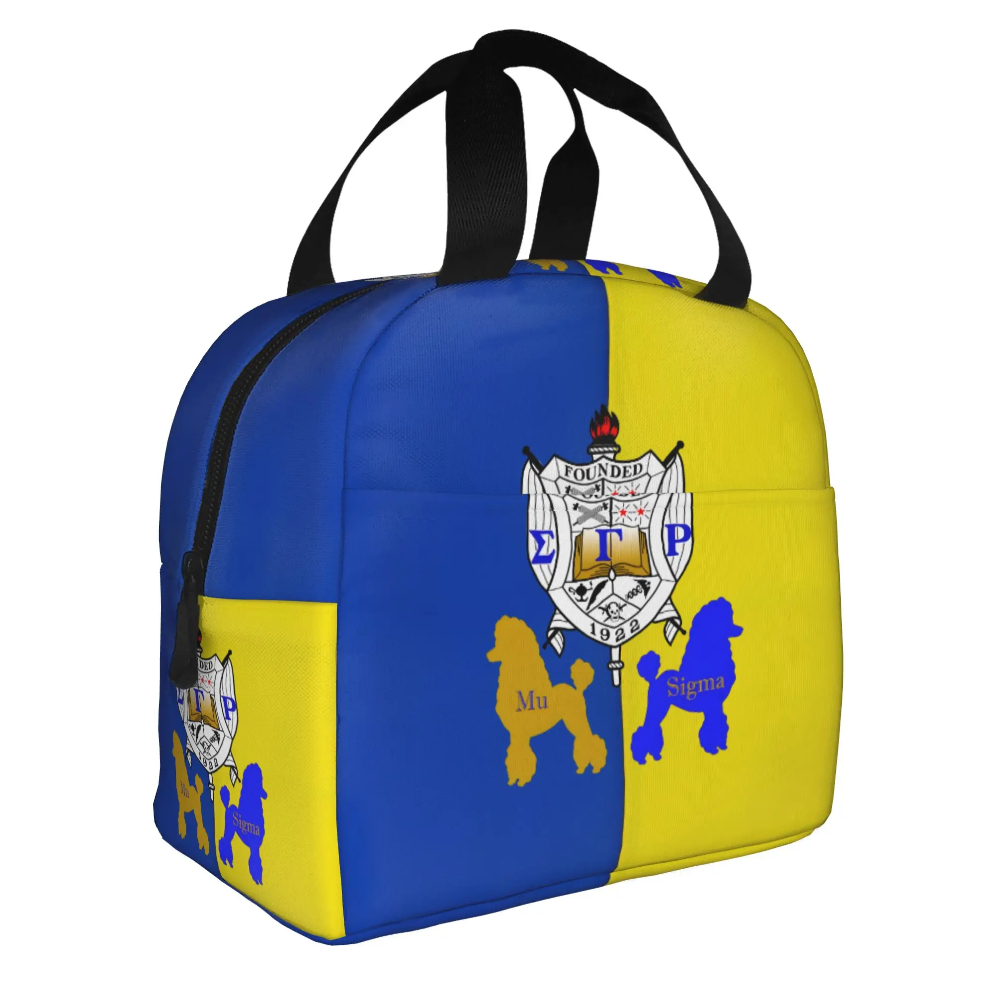 Bolsas Térmicas para Almuerzo SGRHO Sigma Gamma Rho, para Picnic al Aire Libre, Sororidad Afroamericana, Lonchera Térmica Hermética