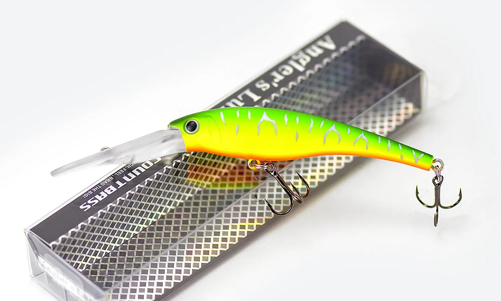 COUNTBASS Kurbelköder 90 mm 3-1/2" 13 g 1/2 oz. Tauchen 5 m 16 Fuß Angeln Kunststoff Shad Wobbler Barsch Leurre Angler's Hardbait Köder – Detail 26