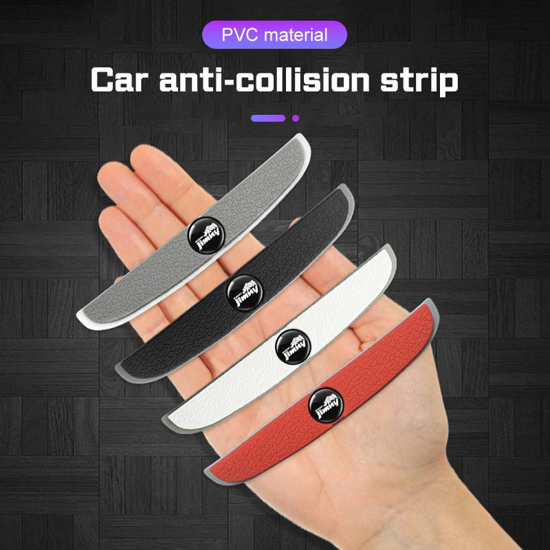 

4Pcs Car Door Anti Collision Strip Protect Stickers For Suzuki Swift Baleno Celerio Ciaz Equator Ertiga Jimny Samurai S-Cross