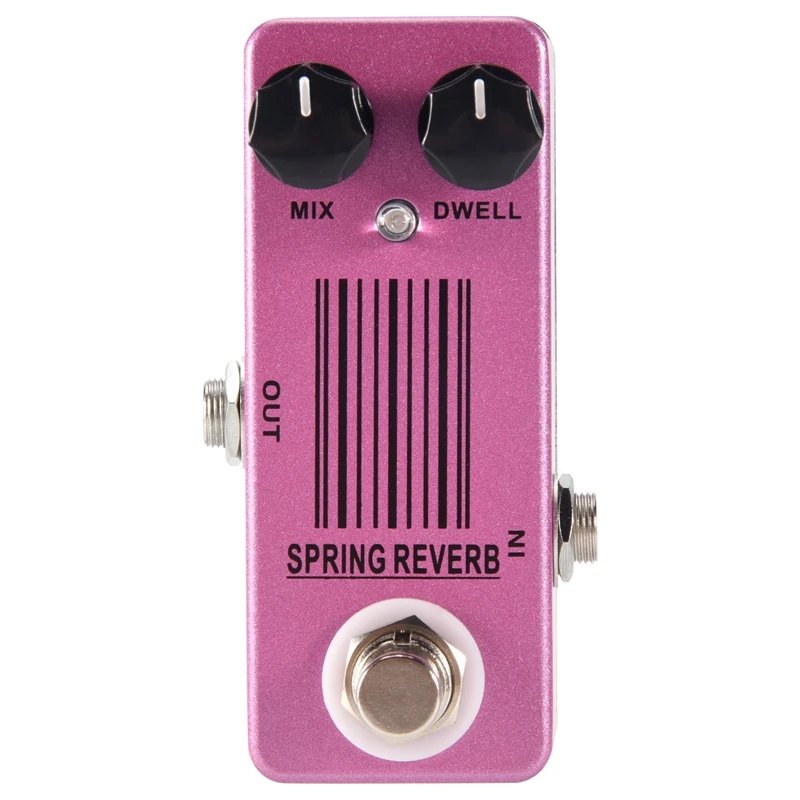 MOSKY MP-51 Spring Reverb Mini Single Guitar Effect Pedal True Bypass Guitar Parts & Accessories