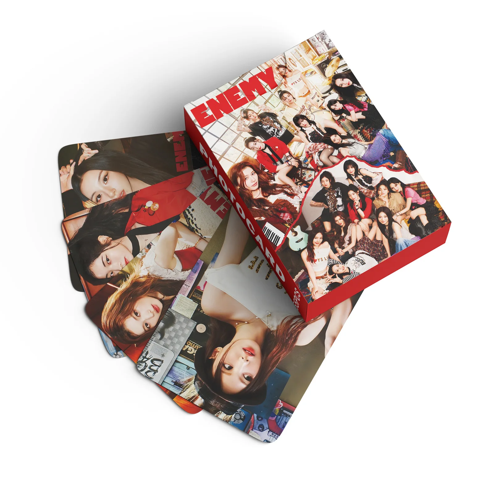 TWICE ENEMY 55 قطعة بطاقات 2025 S.Greetings مجموعة بطاقات الصور المحدودة مرة واحدة Merch KPOP المقتنيات شحن سريع مرتين سانا مومو