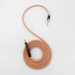 HIFI 16 Core 99% 7N OCC Copper 2.5/4.4mm/3.5mm 4pin xlr male Earphone Cable For Sennheiser HD599 HD569 HD 560S HD559 hd560s