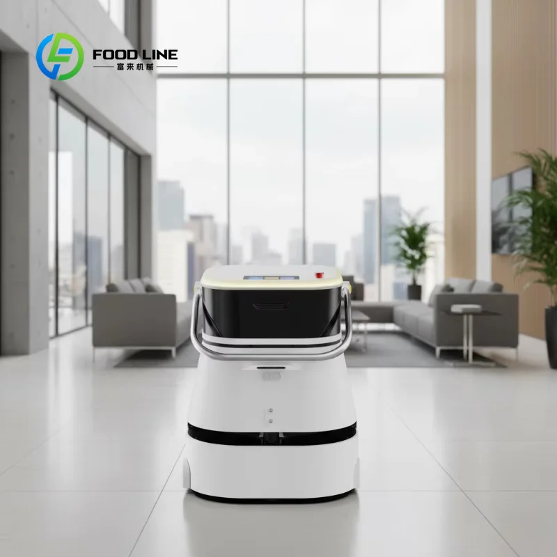 Customized 16000Pa Strong Suction AI Clean Commercial Vacuum Cleaning Robot for Mall Supermarket Office Building
