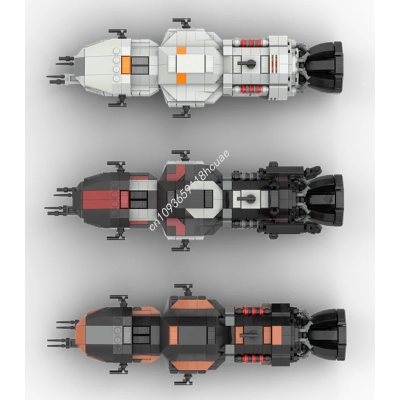 1549 قطعة MOC جميع Rocites حزمة Roci S4 MCRN Tachi نموذج اللبنات وحدات ألعاب تعليمية هدايا عيد الميلاد
