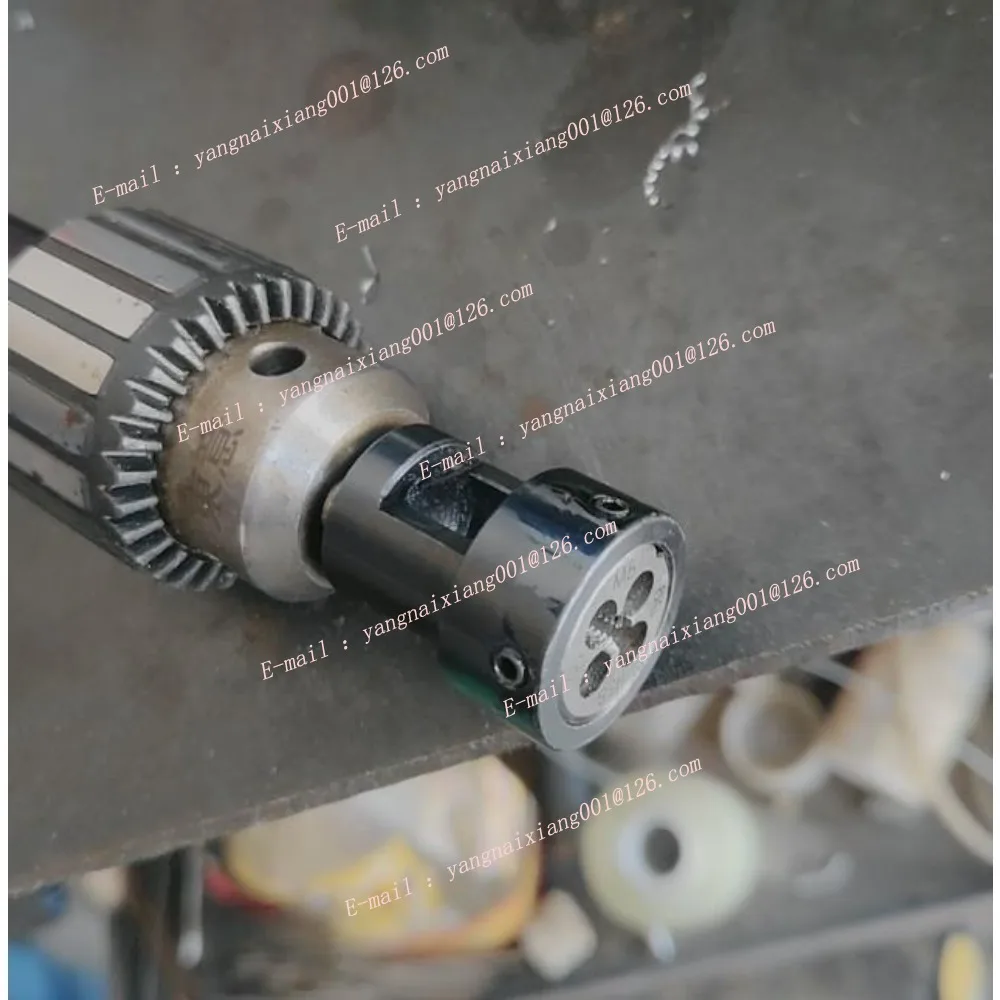 1pc Round Die Holder Fixed Sleeve for Tapping Machine CNC Automatic Lathe Milling Machine External Screw Thread