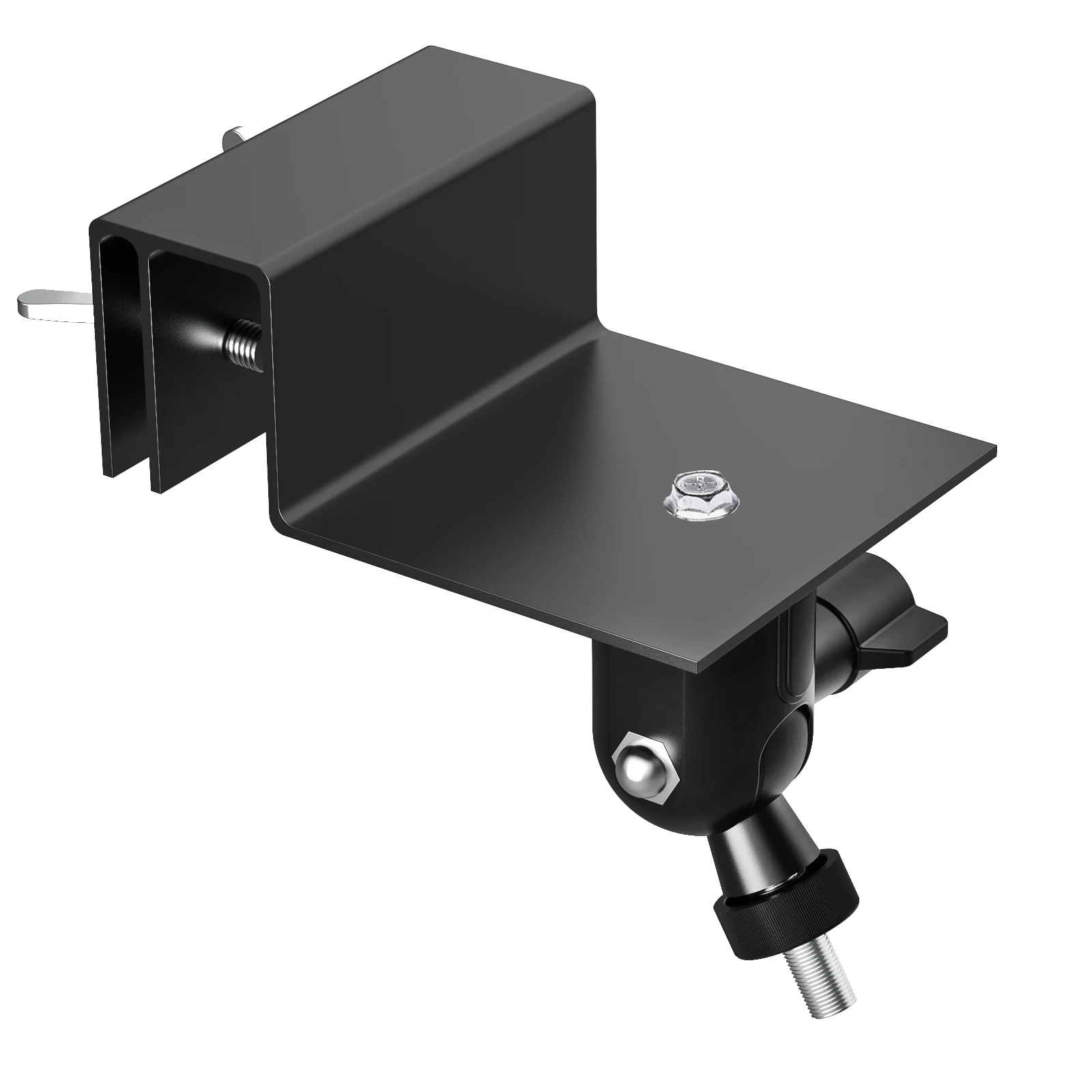 Black Weatherproof Gutter Mount for SimpliSafe Wireless Outdoor Security Camera/Nest camera(battery)/Tapo C420S2/C400/C425