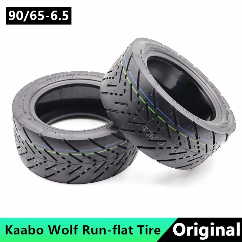 Original Explosion Proof Jelly Tire For Kaabo Wolf Warrior 11 King GT Scooter 90/65-6.5 Run-flat Street Vacuum Tyre