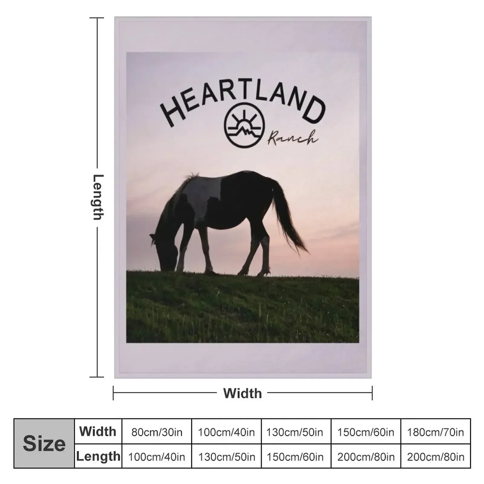 Heartland Ranch , Heartland Horse Throw Blanket Luxury St Multi-Purpose Softest Giant Sofa For Sofa Thin Bed covers Blankets