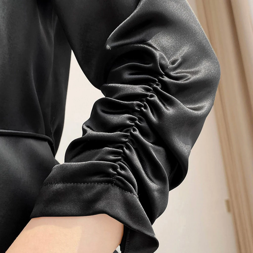 Nowa Damska Satynowa Marynarka Żakiet Vintage Chińskie Guziki Modny Kardigan Garnitur Letnia Codzienna Odzież Wierzchnia Koreańska Moda Uliczna