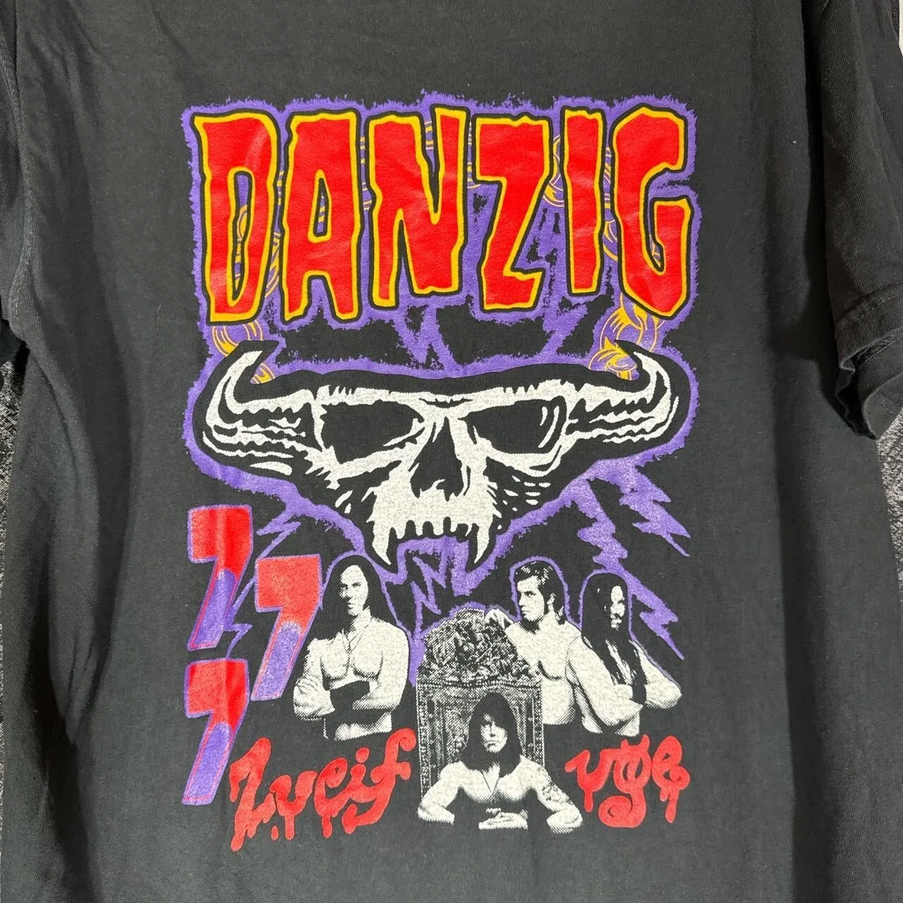 Danzig Lucifage Shirt Black Color Reprint Unisex Shirt AN50081