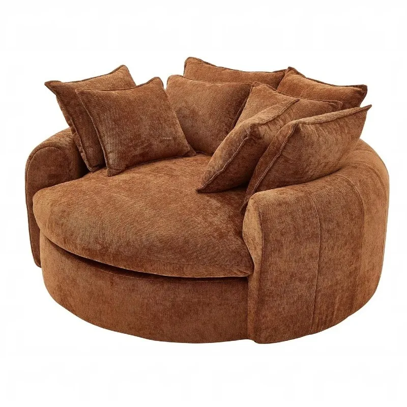 #Nordic-style Modern Minimalist Two Seat Tatami Compressed Bean Bag Sofa Chaise Lounge Foldable Compact High-density Sponge