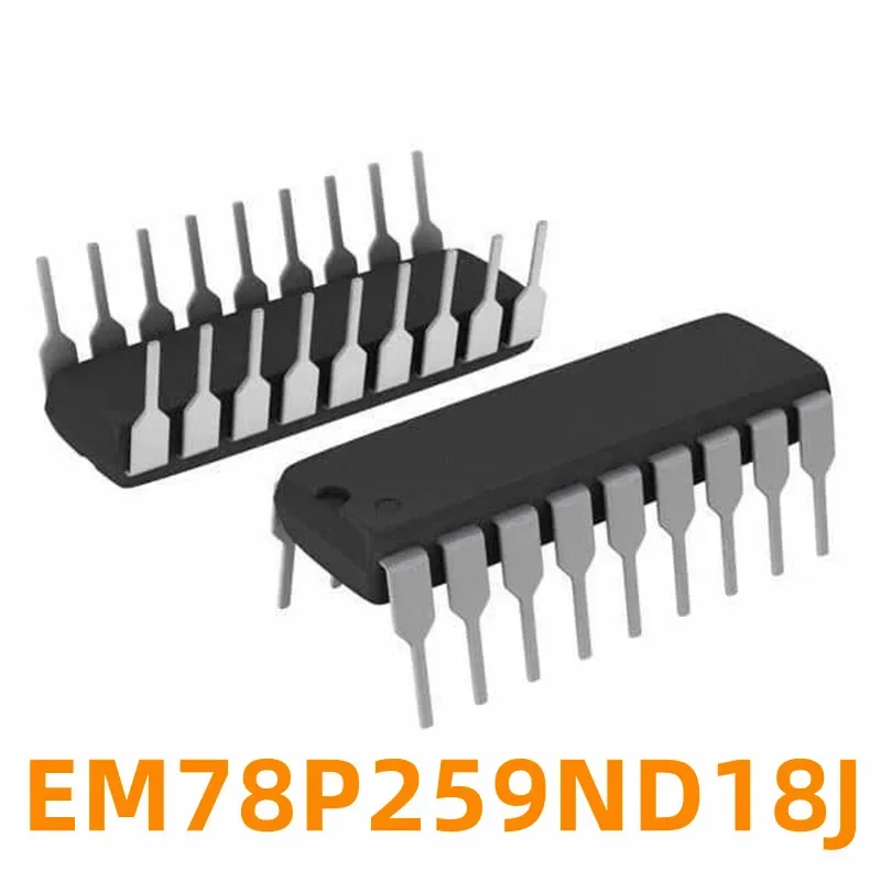 1PCS New Original EM78P156ELPJ-G EM78P156NPJ EM78P157NAPJ EM78P259ND18J Direct Insert DIP18 MCU Chip Single Chip