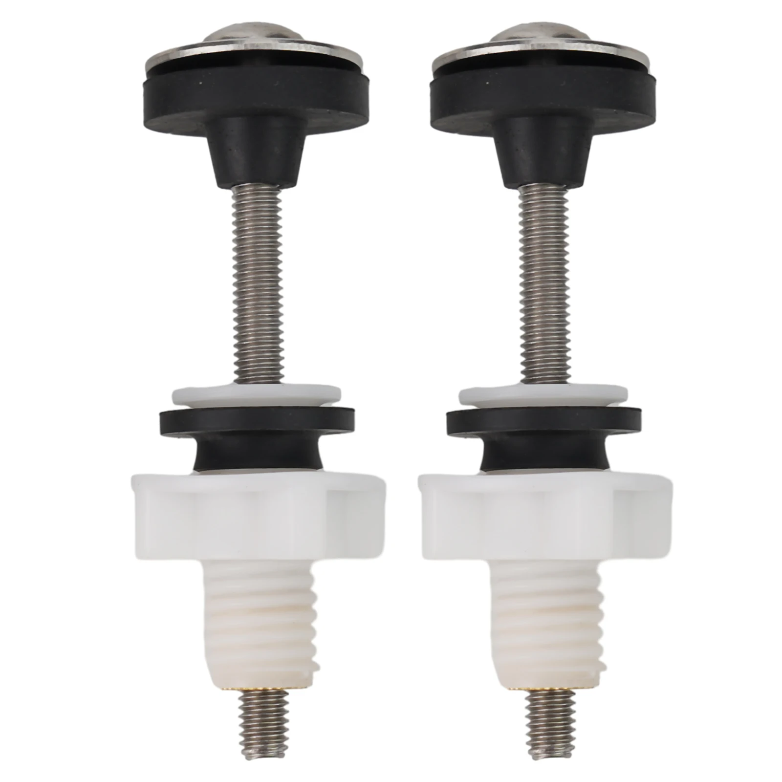Reliable Toilet Cistern To Toilet Pan Fixing Fitting Sealing Kit Stainless Steel Bolts Rubber Gaskets for Leak Free Toilet