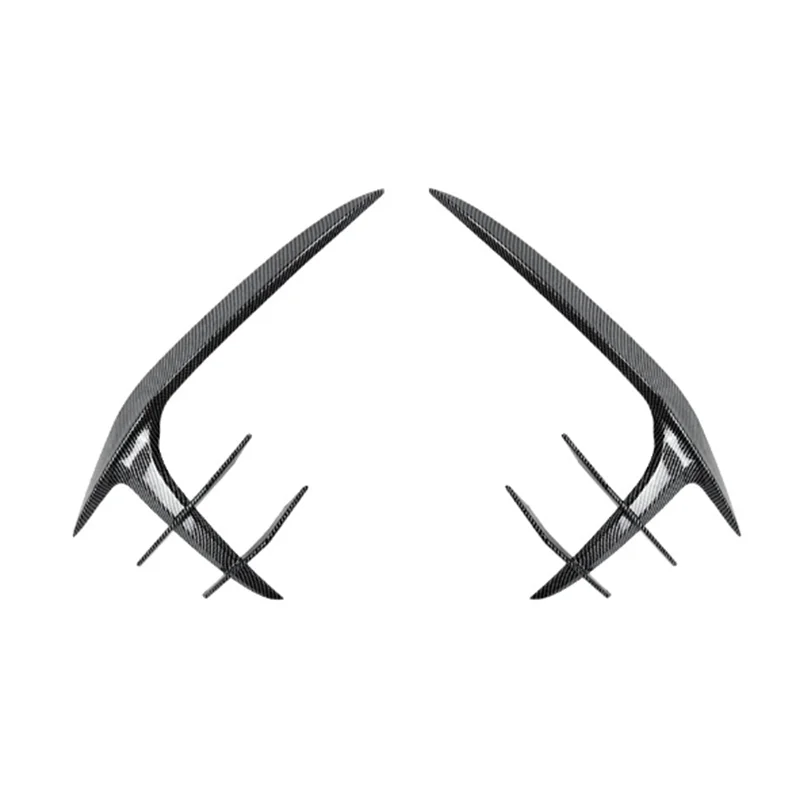 Mistlamp Spoiler Cover Koolstofvezel Trim Voor Auto Voorbumper Splitter Voor A5 S5 F5.5 Sline 2021-2024