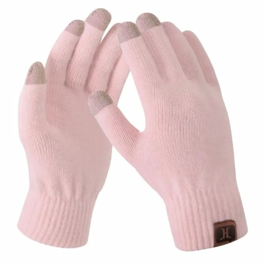 

Women's Winter Touchscreen Wool Magic Gloves Warm Knit Fleece Lined for Women