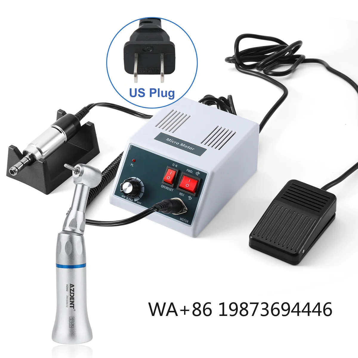 

1:1 low-speed dental handpiece, professional tool for lab polishing and grinding processing