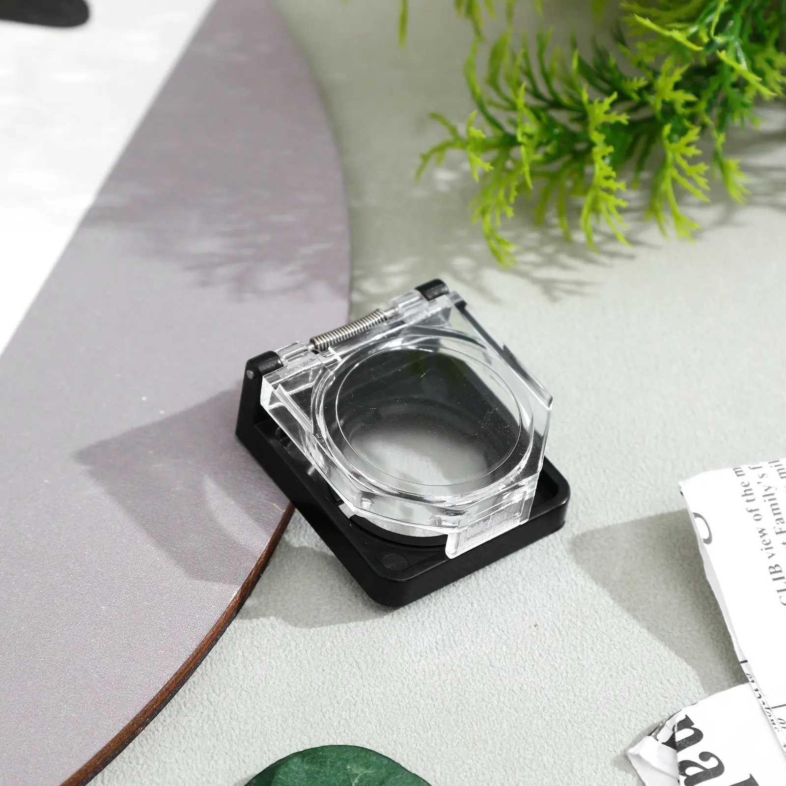 Transparent Plastic Power Switch Protective Cover Spring Loaded Button Cap for Computer Industrial Use Outdoor Socket Cover