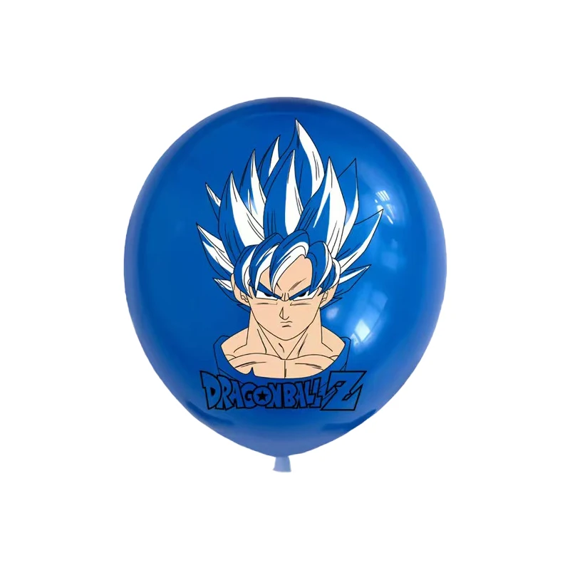 12/24 Stück Dragon Ball Goku Luftballons Geburtstagsparty Dekoration Latexballon Affenkönig Goku Partyzubehör Luftballons – Detail 6