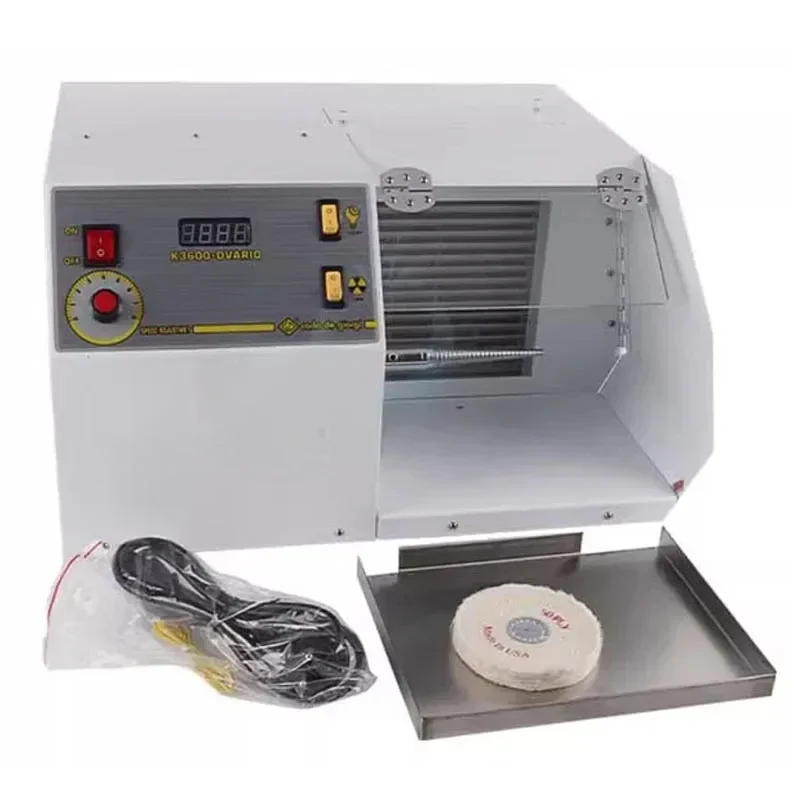 220V 750W Polishing Machine With Dust Collector Polishing Grinding Motor Bench Grinder Polisher Jewelry Polisher Machine