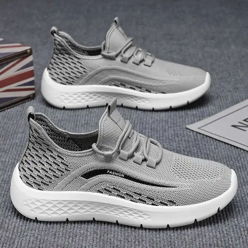 

Flat-heeled Laced Chassure Woven Shoes 34 Sneakers Men Size 45 Sports Wide Foot Celebrity Lofers Comfort Collection