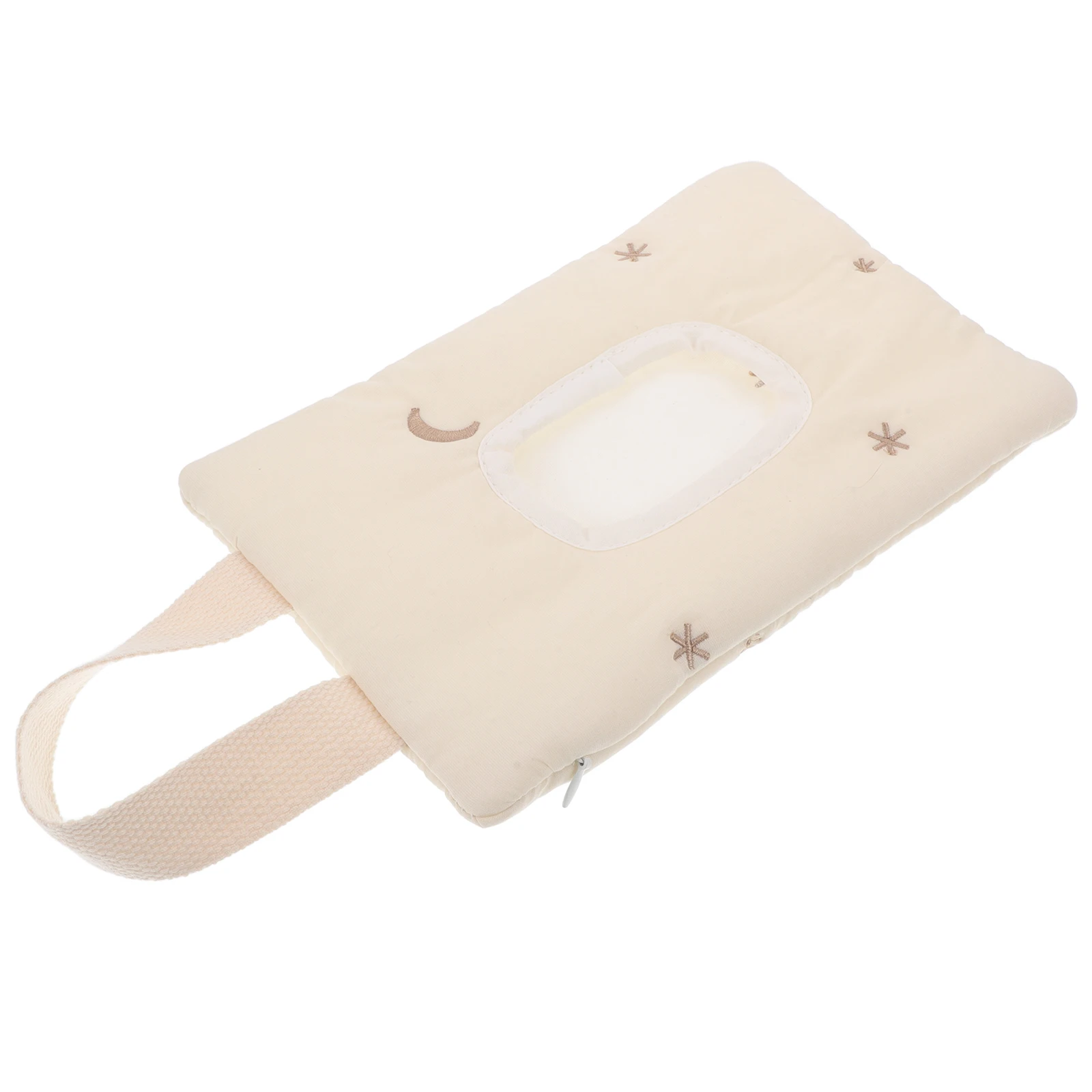 

Tissue Cartoon Portable Mini Hanging Travel Moon Design Car Tissue Box Hanging Car Storage Solution
