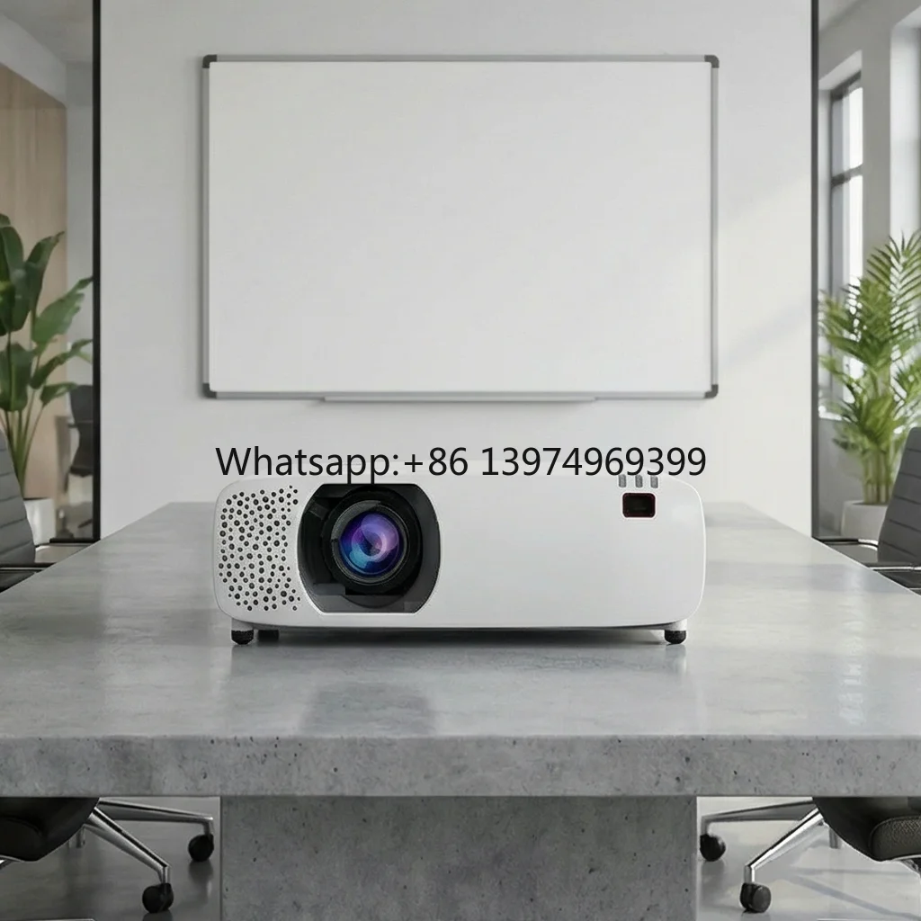 4K Laser Projector with 4800 Lumens, 1.2X Optical Zoom,  Corner Adjustment, H/V Keystone, for Home Theater and Commercial Venues