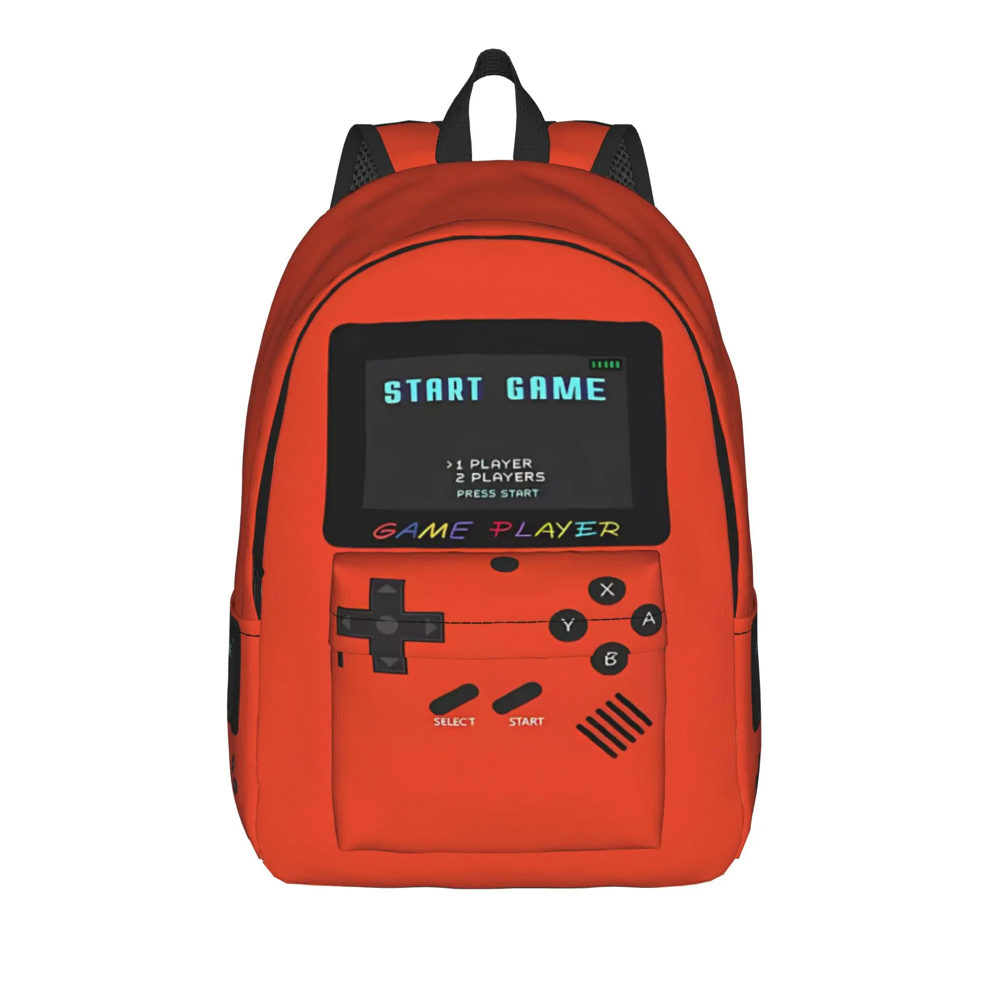 

Games Console Handheld Gamer Classical Backpack Durable High School Work Controller Daypack for Men Women College Canvas Bags