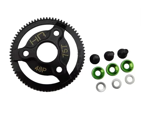 Hot Racing light weight hardened steel 72/73/74/75/76/86T 48 pitch spur gear for Traxxas Bandit 2WD Slash Rustler 2WD Stampede