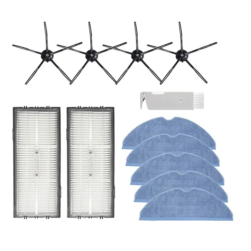 

Y50A-Vacuum Mop Replacement Pads For T7S T7S Plus S7 /S7 Maxv/S7 Maxv Plus/S7 Maxv Ultra Reusable Hard Floor Expert