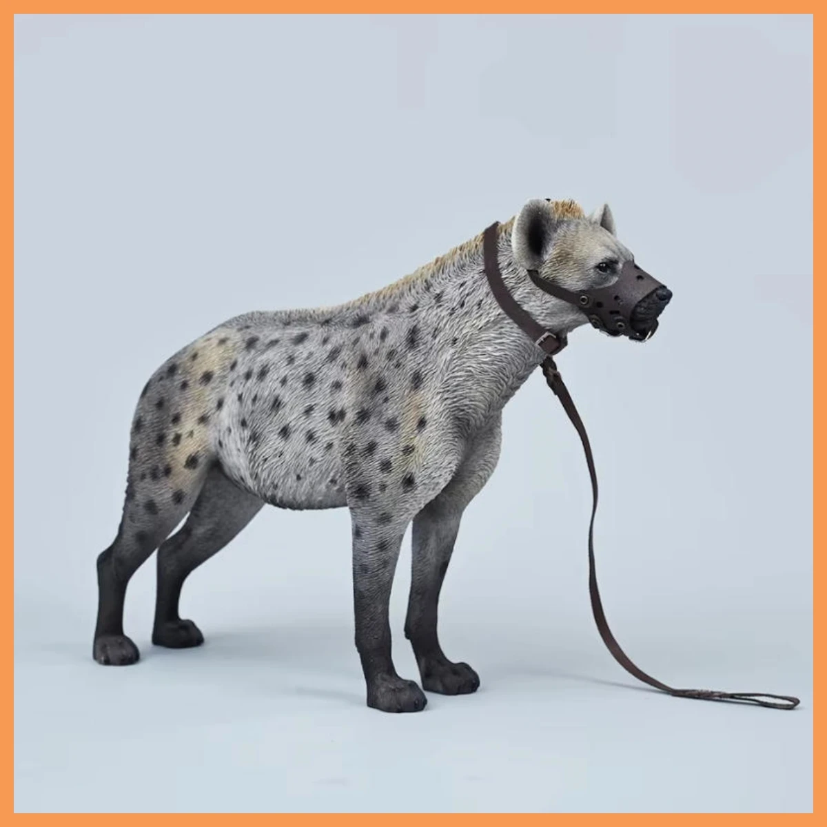 

JXK JXK215 1/6 Mini Hyaenidae Simulation Static Animal Model Soldier Accessories Trendy Creative Cute Pet Dog Peripheral