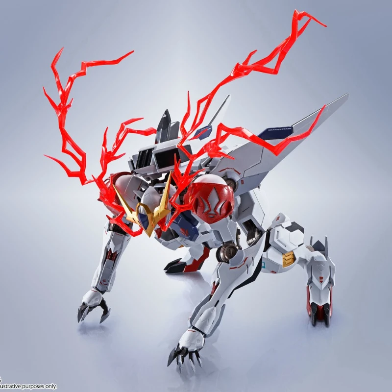BANDAI Original MR serie ASW-G-08 Gundam Barbatos Lupus Anime figura de acción montaje adorno de escritorio juguetes modelo coleccionable