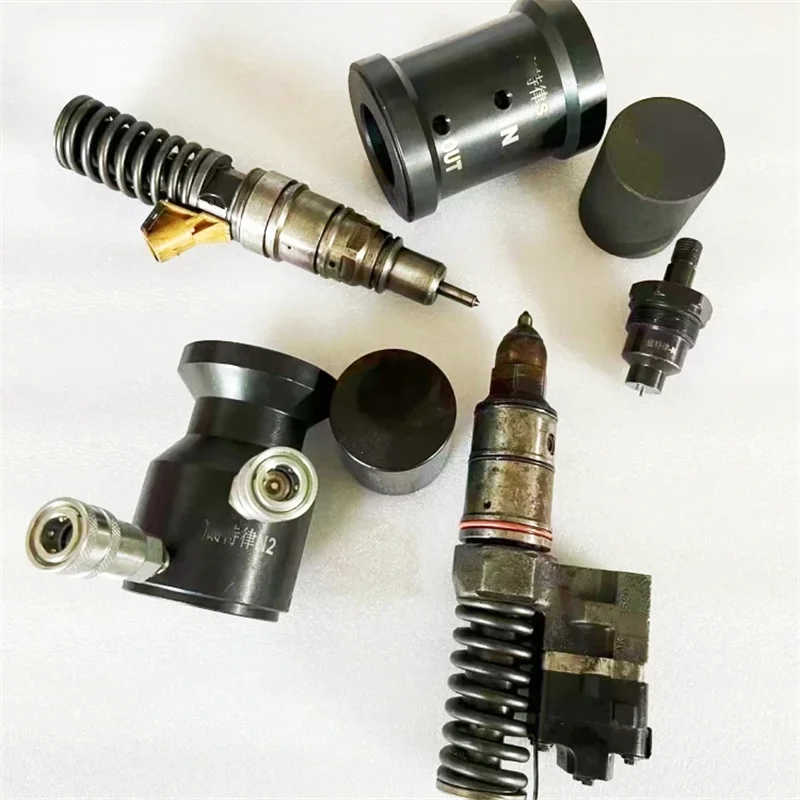 

for Detroit EUI Diesel Injector Fixture Clamp Fuel Nozzle Open Pressure Adaptor Test Bench Cambox Test Repair Tool