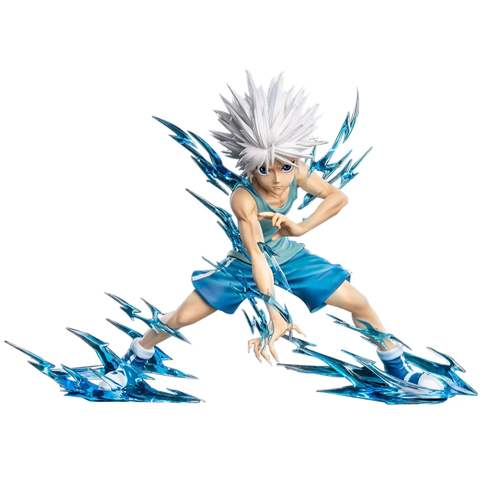 

Anime killua zaoldyeck Figure Fighting killua zaoldyeck Action Figures PVC Handsome Models killua zaoldyeck Figurine Toy Gifts