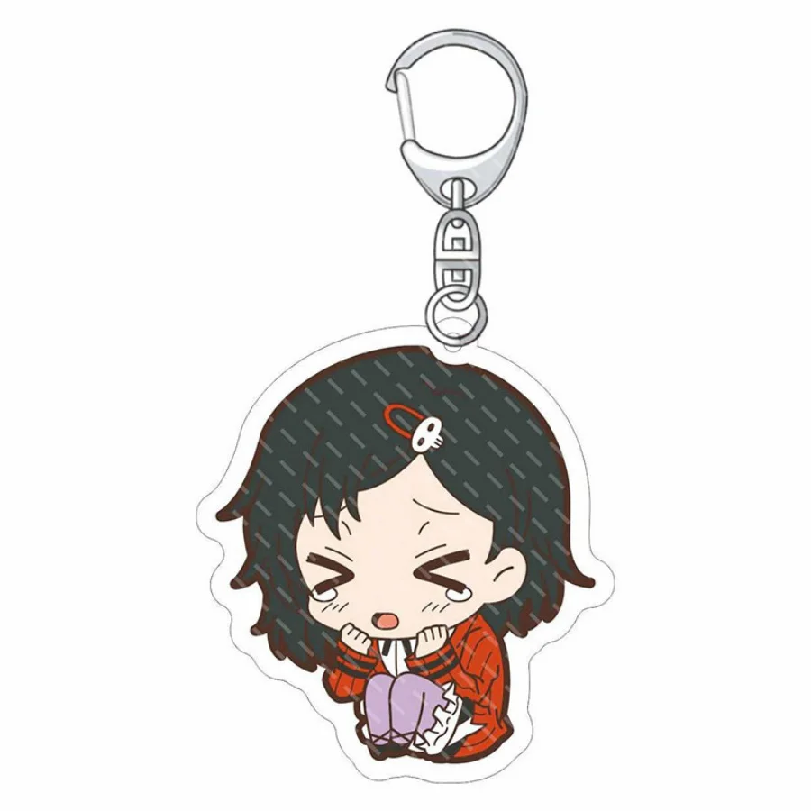 Acryl Steins Gate Okabe Fun Schlüsselanhänger Spielbezogene Produkte Schlüsselanhänger Schmuck Freunde Fans Geschenktüte Charms Souvenir Anhänger – Detail 3