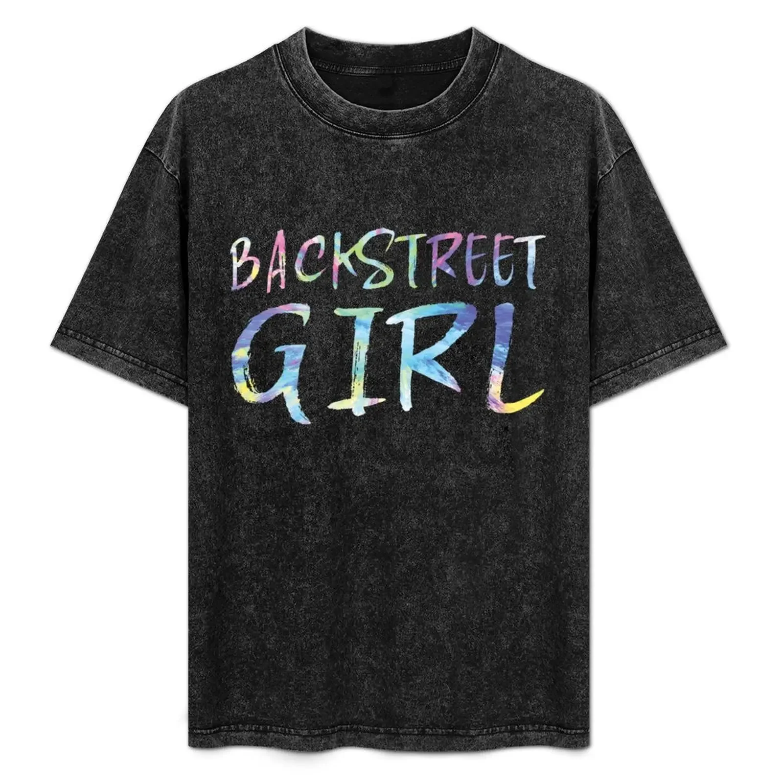 

Backstreet Girl T-Shirt All Match Basic Short Sleeve Top