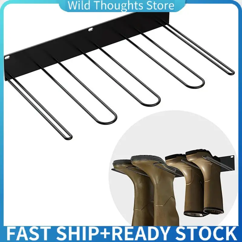 

2X Long Boots Wall Mount Shoes Hanger Rack Boots Upper Protection Support Boots Storage Organizer Accessories-[Qahk]