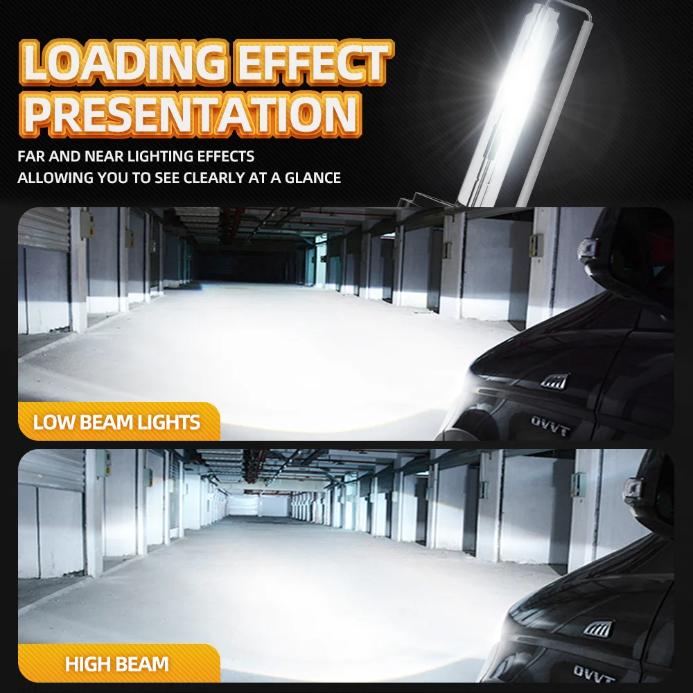 2 قطعة D2S 35 واط 6000 كيلو الأبيض الأصلي زينون HID العلوي منخفضة شعاع كشافات السوبر مشرق لفولفو S40 2005 2006 2007 سيارة ضوء #4