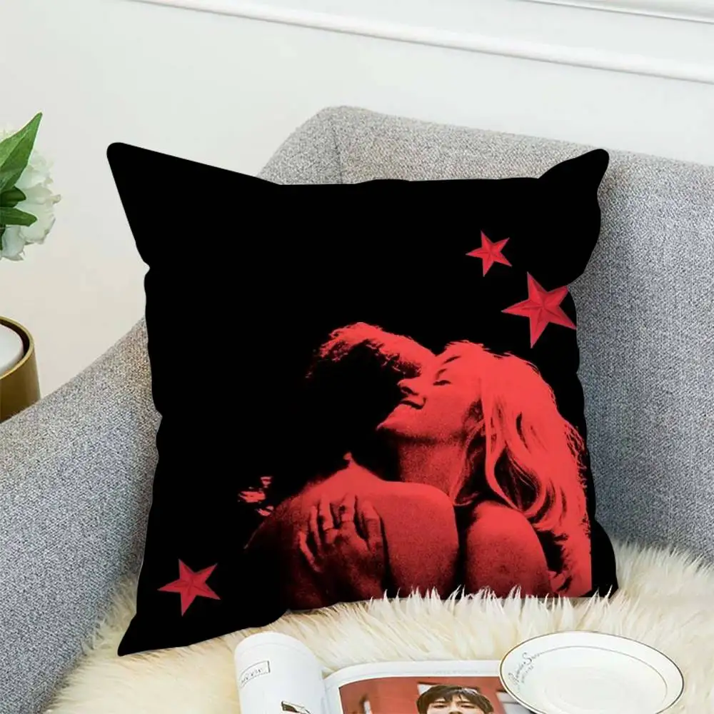 

TV Girl Pillow Case Double-Sided Printing Cushion Cover 45x45 Decorative Cushions Sofa Home Decor Soft Pillowcase