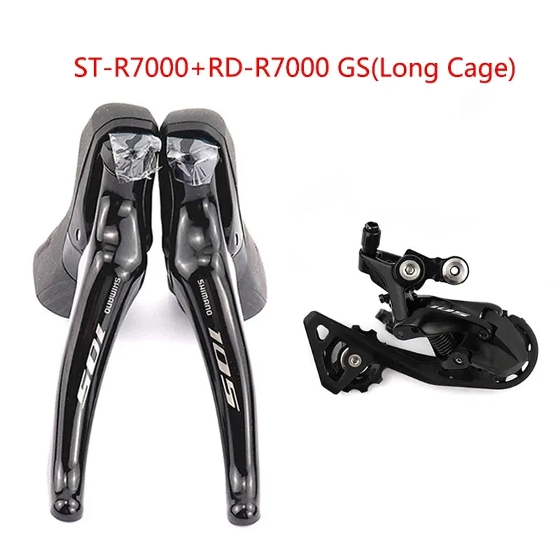 Shimano-ロードバイクギアシフター,2x11スピード,デュアルコントロール