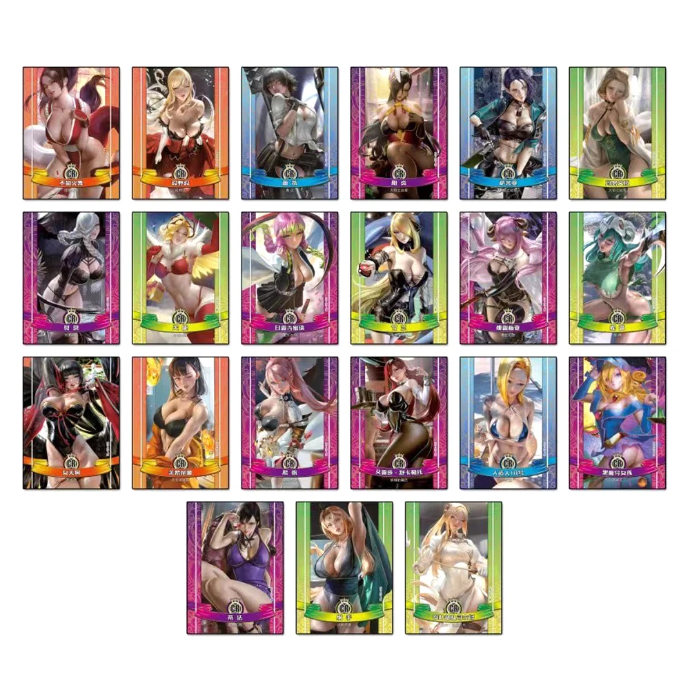 Goddess Romance Goddess Story Cards  Anime Girls Swimsuit Bikini Feast Booster Box Children Game Toys And Hobbies Gift images - 6