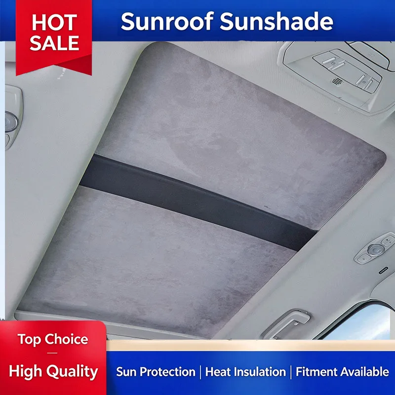 For Dongfeng Forthing T5 2018-2021 Panoramic Sunroof Sunshade Heat Insulation Static Adsorption UV Panel