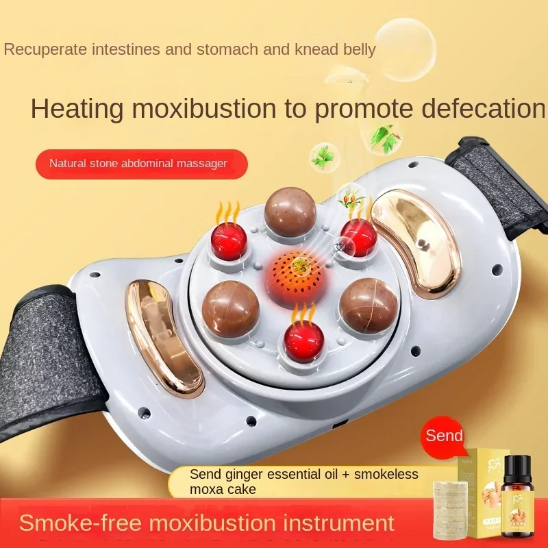 Abdominal Massager Is A Divine Tool for Kneading The Abdomen Fully Automatic Heating Moxibustion Waist Massage and Belt Massage