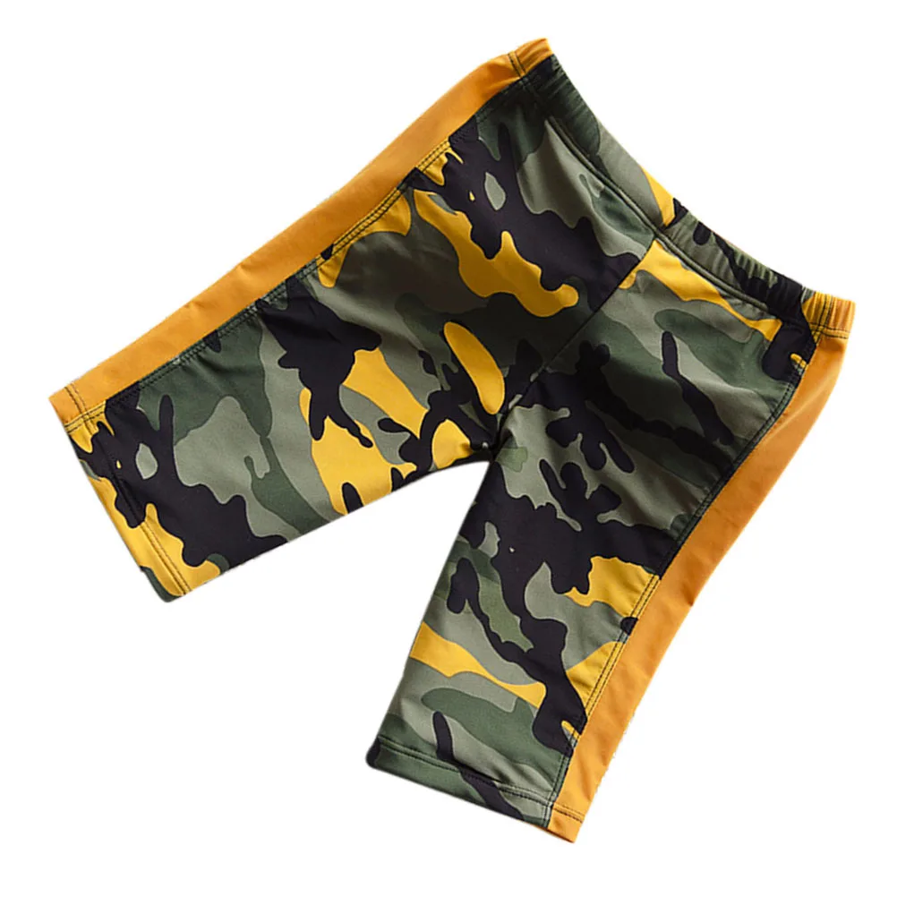 

Camouflage Swim Trunk Dry Drawstring Swimming Shorts Breathable Swimwear for Pool Sports Training