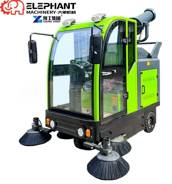 Electric Vacuum Industrial Sweeper New Custom Janitorial Vehicle For Logistics Centers Car Parks Workshop Road Clean