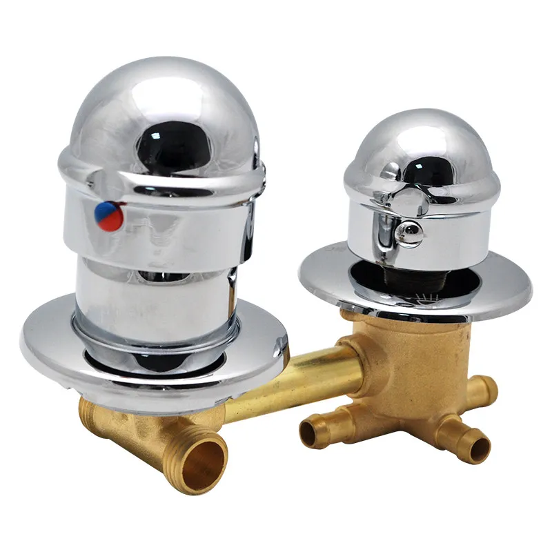 Integral Shower Room Faucet Bathroom Water Mixing Valve Hot and Cold Water Transfer Switch Accessories