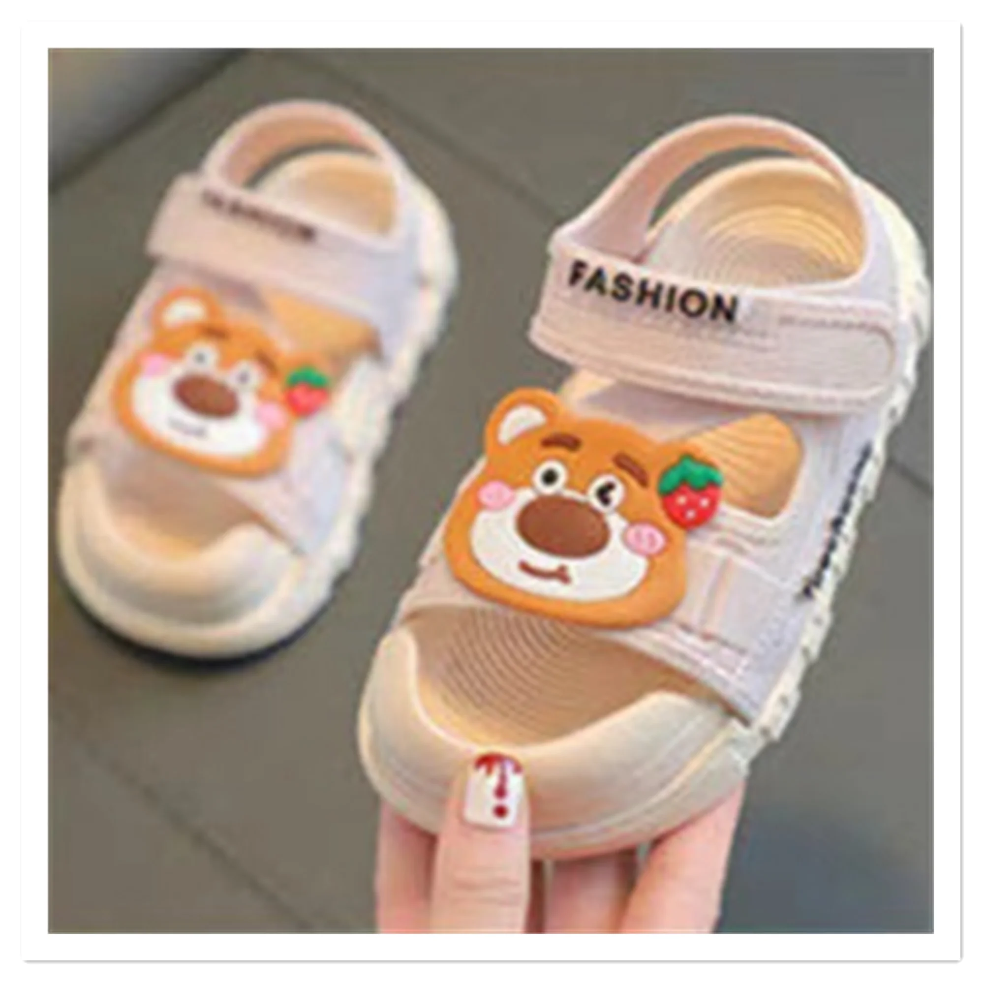 

Sandals 2023 Summer E-commerce New Korean Edition Children's Sandals High grade Soft Anti slip Fashion Student Children's Factor