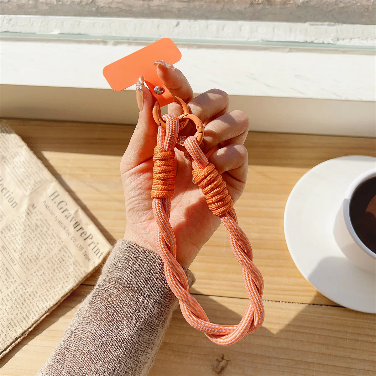 Handy-Lanyard, Handgelenkschlaufe, Verbindungsteil für Handyhüllen, universelles Handyhüllen-Zubehör, rutschfest und sturzsicher, tragbarer Anhänger
