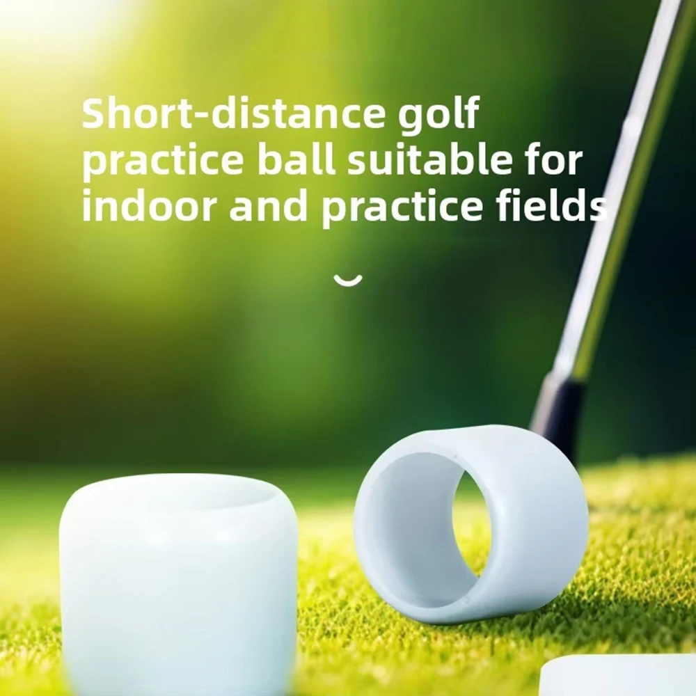 Golf Ball Kurzstrecken Golf Praxis Bälle Kunststoff Langlebig Golf Training Aid für Indoor Outdoor Praxis Golf Sport Liefert