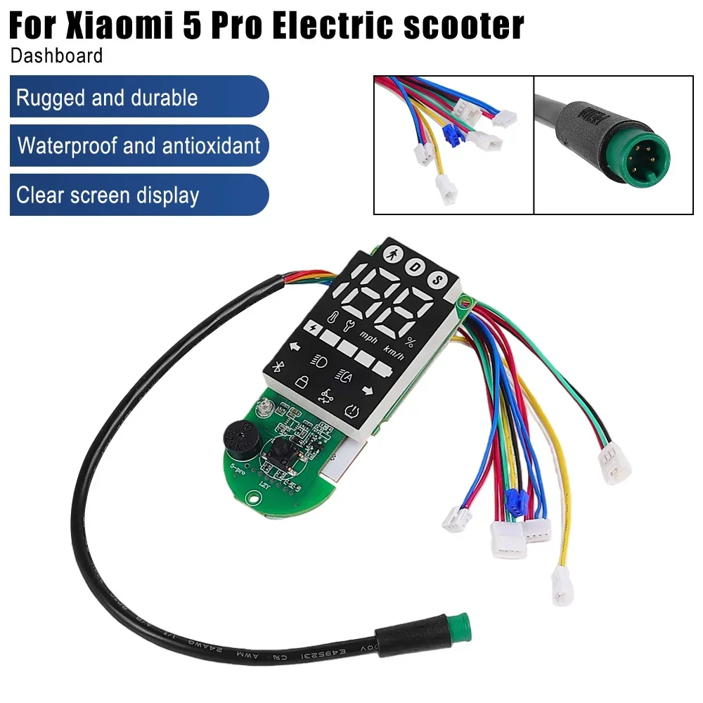 Controller-LCD-Display für Xiaomi 5 5Pro 5Max E-Scooter: Armaturenbrett, Hauptplatine, Instrumentensatz, Armaturenbrettabdeckung und Ersatzteile – Detail 23